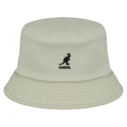 Kangol-Washed Bucket Khaki Hat