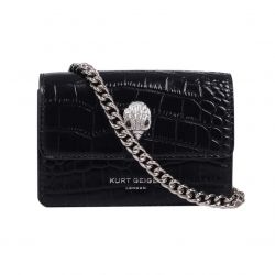 KURT GEIGER-Shoredicth XS Body - Borsa a Tracolla in Pelle Nera-KGA8475800119-00
