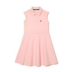 Lacoste-Girl Abitino KF9 Pink Dress