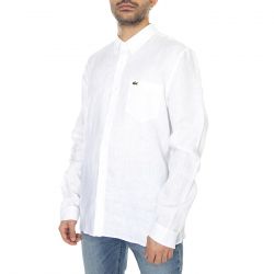 Lacoste-M' Camicia M/L 001 White Shirt