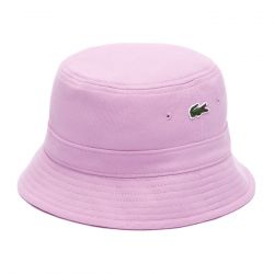 Lacoste-Cappellino IXV Pink Bucket Hat - Cappello da Pescatore Rosa