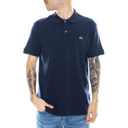 Lacoste-Basic Mc-166 Polo - Blue - Polo Uomo Blu-DH2050-166