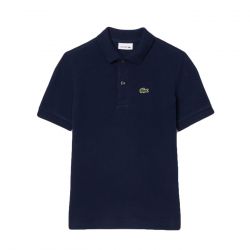 Lacoste-Maglietta M/C 166 Blue Polo Shirt - Polo Bambini Blu