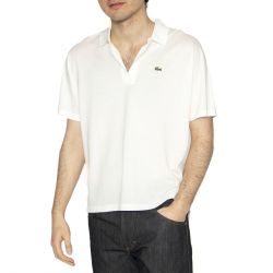 Lacoste-Maglietta M/C 70V Polo Shirt White - Polo Uomo Bianca