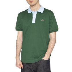 Lacoste-Maglietta M/C DQA Green Polo Shirt - Polo Uomo Verde