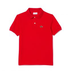 Lacoste-Maglietta M/C F8M Red Polo Shirt - Polo Uomo Rossa