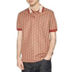 Lacoste-Maglietta M/C GTI Brown Polo Shirt - Polo Uomo Marrone
