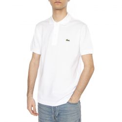 Lacoste-Logo 001 - Polo Uomo Bianca
