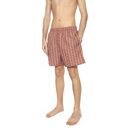 Lacoste-Short Bagno HHI Brown - Costume da Bagno Uomo Marrone