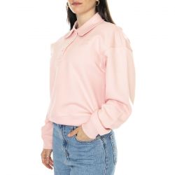 Lacoste-Sweatshirt KF9 Pink - Felpa Polo Donna Rosa