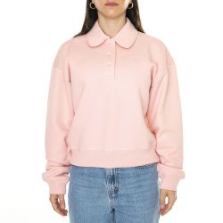 Lacoste-Sweatshirt KF9 Pink - Felpa Polo Donna Rosa