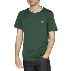 Lacoste-T-Shirt 132 Green - Maglietta Girocollo Uomo Verde