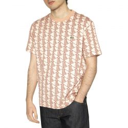 Lacoste-T-Shirt HDI - Maglietta Girocollo Uomo Multicolore