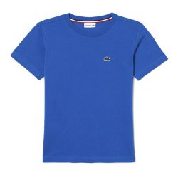 Lacoste-T-Shirt KXB - Maglietta Girocollo Bambino Blu