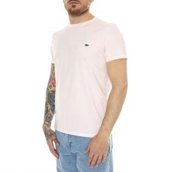 Lacoste-T-Shirt T03 Pink - Maglietta Girocollo Uomo Rosa