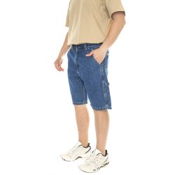 Lee-Carpenter Short Mid Shade - Bermuda Denim Jeans Uomo Blu
