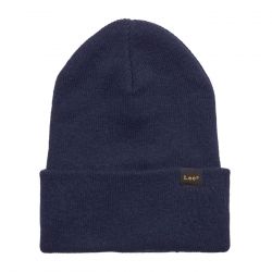 Lee-Essential Beanie Navy Os - Cappellino a Cuffia Blu