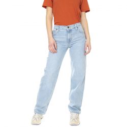 Lee-W' Jane Soft Diffused Blue Denim Jeans Pants