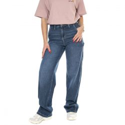 Lee-Loose Carpenter Rules of Wisdom - Pantaloni Denim Jeans Donna Blu