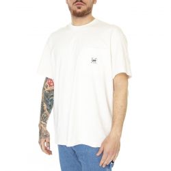 Lee-M' Loose Pocket Tee Ecru White