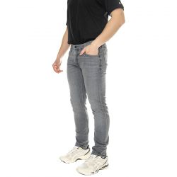 Lee-Luke Off The Grid Grey - Pantaloni Denim Jeans Uomo Grigi