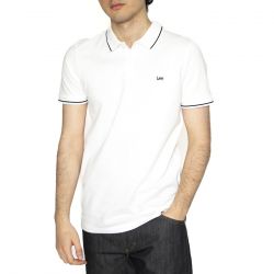 Lee-Piquet Polo Bright White - Polo Uomo Bianca