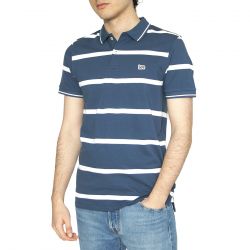 Lee-Piquet Polo Orion Stripe - Polo Uomo Blu