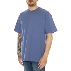 Lee-Plain Loose Tee Surf Blue - Maglietta Girocollo Uomo Blu