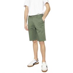 Lee-Regular Chino Short Olive Grove - Bermuda Uomo Verdi