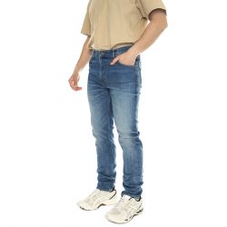 Lee-Rider Arizona Sky - Pantaloni Denim Jeans Uomo Blu