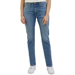 Lee-Rider Jeans Modern Mid - Pantaloni Denim Jeans Donna Blu