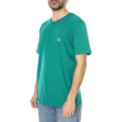 Lee-M' SS Patch Logo Tee Enigma Green