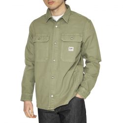Lee-Workwear Overshirt Mercantile Green - Camicia Uomo Verde