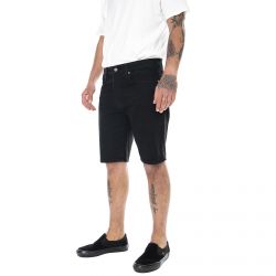 Levis-405 Standard Shorts - All Black - Bermuda Denim Jeans Uomo Neri-39864-0037