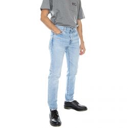 Levis-512 Slim Taper Manilla Bean Denim Jeans - Blue - Denim Jeans Uomo Blu-28833-0656