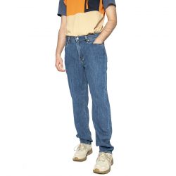 Levis-568 Loose Straight Tailored Scholar Ltw - Pantaloni Denim Jeans Uomo Blu