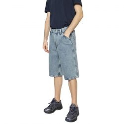 Levis-586 Loose Carpenter Shorts Put In Work Blue - Bermuda Uomo Blu