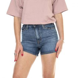 Levis-80s Mom Short You Sure Can Med Indigo Worn In