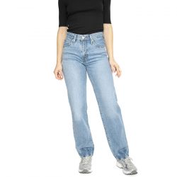 Levis-94 Baggy Med Indigo Worn In - Pantaloni Denim Jeans Donna Blu