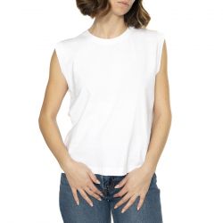Levis-Boxy Tank Neutrals - Canotta Donna Bianca