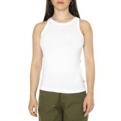 Levis-Dreamy Tank White + Neutral - Canotta Donna Bianca