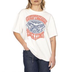 Levis-Gr Rabor Tee Good Things Take Time Egret