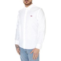 Levis-M' LS Battery Hm Shirt Slim White Neutral