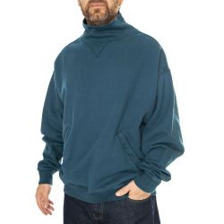 Levis-Skate Turtle Neck Reflecting Pond Blue - Felpa Uomo Verde