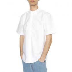 Levis-SS Authetic Button Down Bright White - Camicia Maniche Corte Uomo Bianca