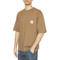 Levis-SS Workwear Tee Bracken - Maglietta Girocollo Uomo Marrone