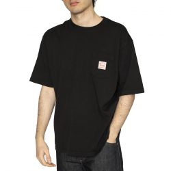 Levis-SS Workwear Tee Meteorite - Maglietta Girocollo Uomo Nera