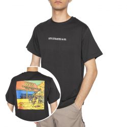 Levis-T-Shirt Graphic Black - Maglietta Girocollo Uomo Nera