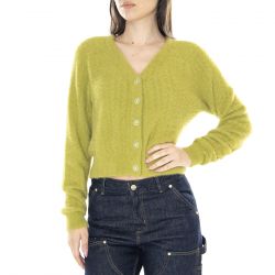 Levis-W' Billie Jean Green Cardigan Sweater-A4241-0002