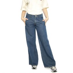 Levis-XL Chino Blacks - Pantaloni Denim Jeans Donna Blu